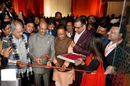 लोकसभा अध्यक्ष ओम बिड़ला एवं CM विष्णुदेव साय ने किया अग्रोहा धाम का लोकार्पण